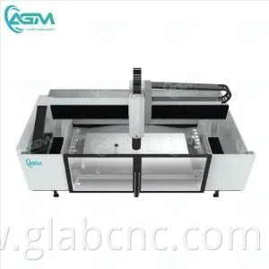 AGM Upgraded Technology Horizontal CNC Glass Working Machine Three Axis Machining
